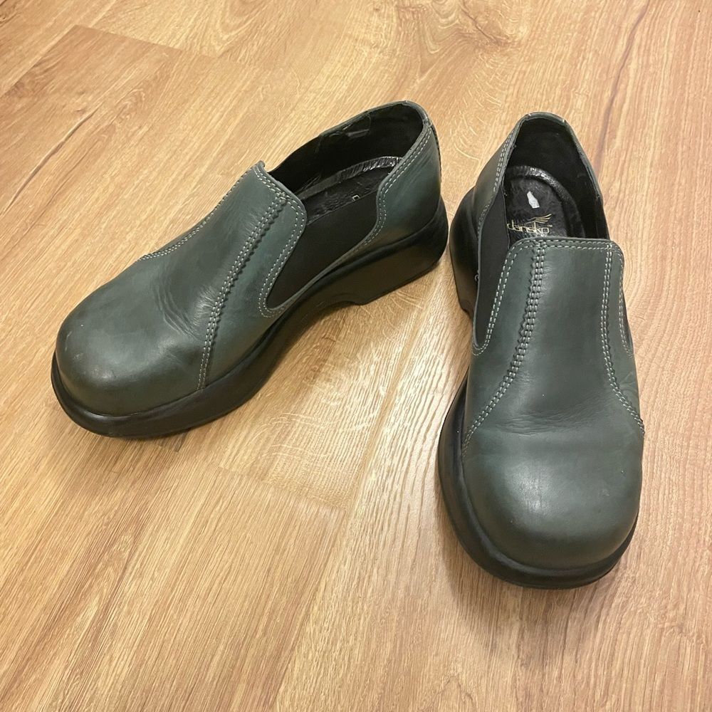 dansko Vintage 90s y2k Acadamia Grunge Punk Lolita Platform Slip-on Loafers 38